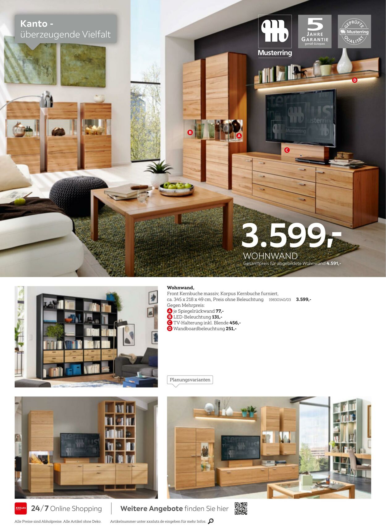 Prospekt XXXLutz 17.03.2025 - 31.03.2025