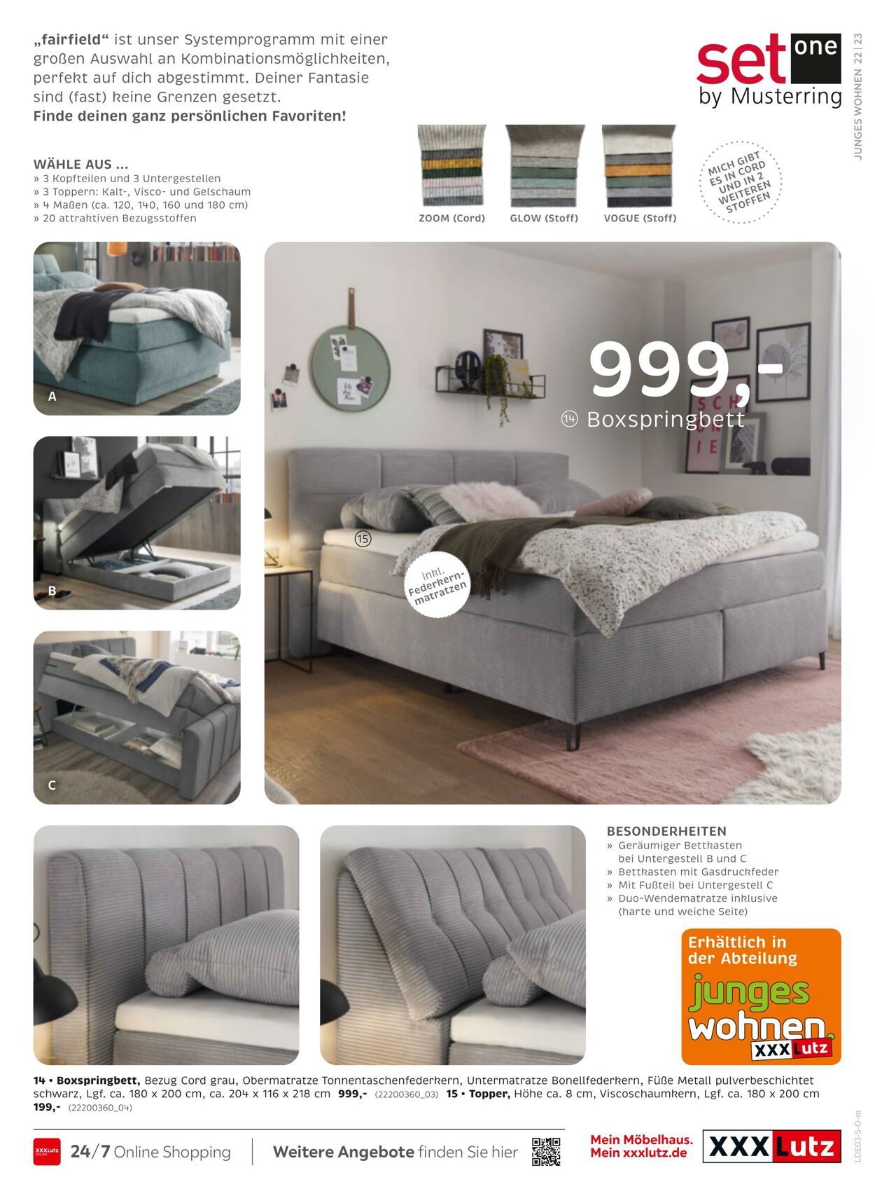 Prospekt XXXLutz 17.03.2025 - 31.03.2025