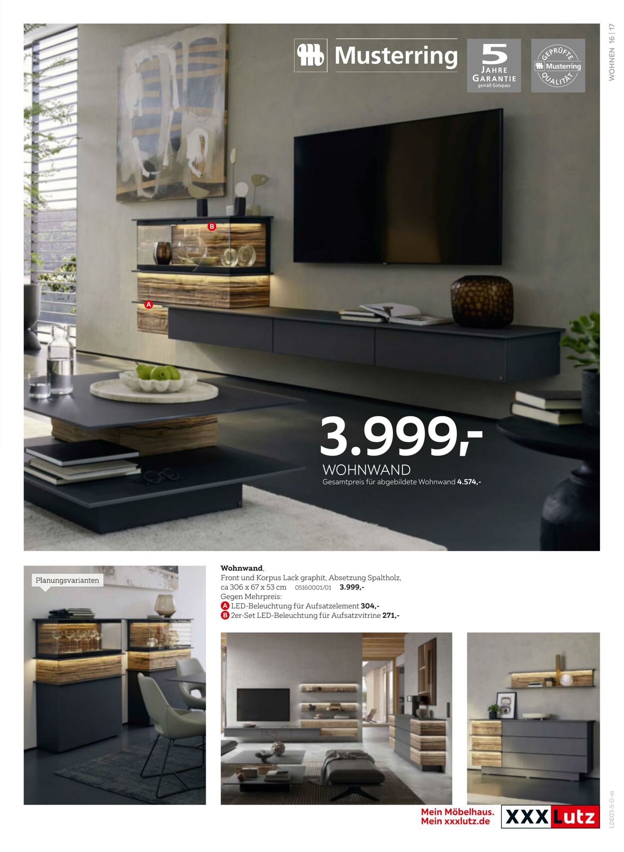 Prospekt XXXLutz 17.03.2025 - 31.03.2025