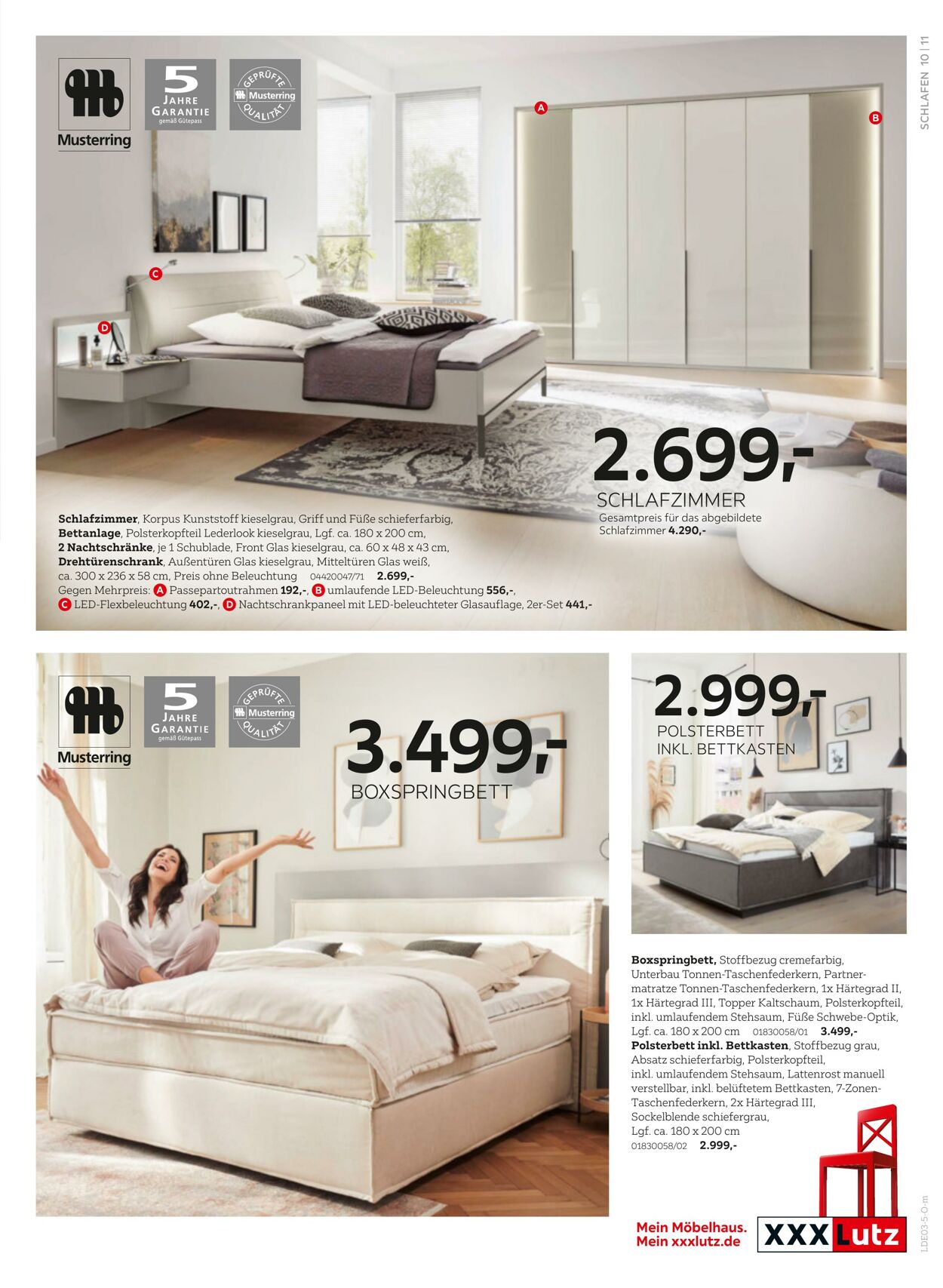 Prospekt XXXLutz 17.03.2025 - 31.03.2025