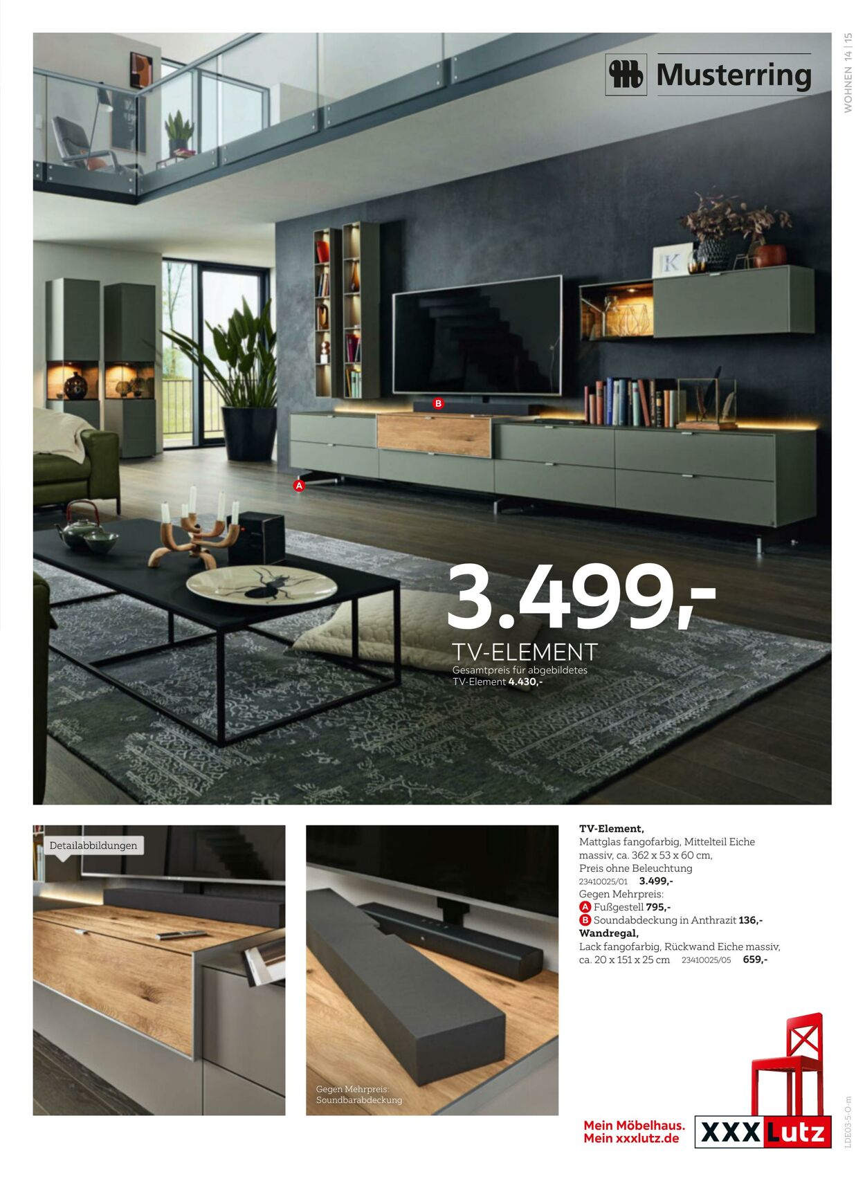 Prospekt XXXLutz 17.03.2025 - 31.03.2025