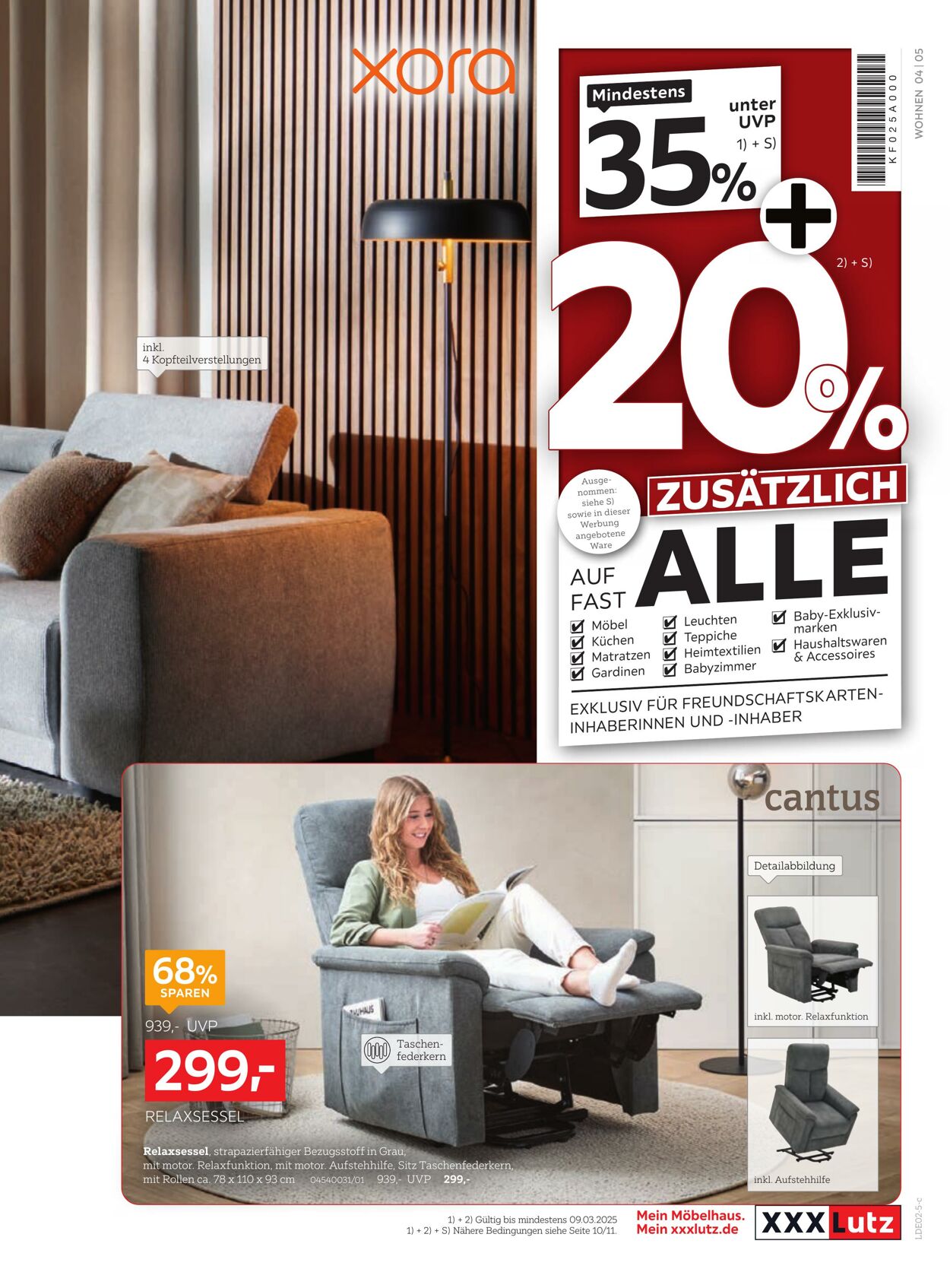 Prospekt XXXLutz 17.02.2025 - 17.03.2025