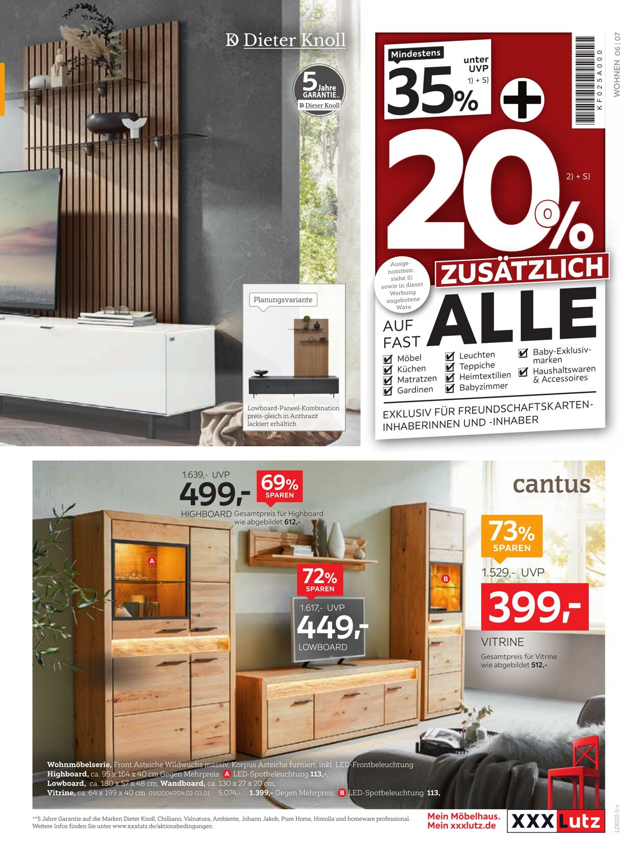 Prospekt XXXLutz 17.02.2025 - 17.03.2025