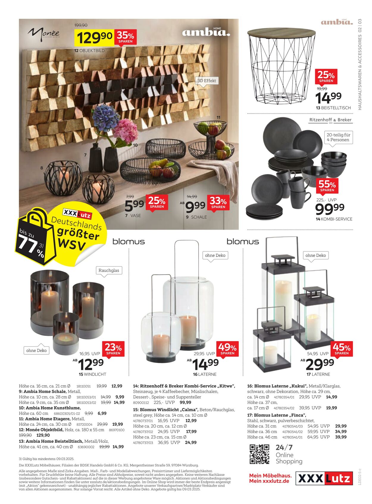 Prospekt XXXLutz 17.02.2025 - 17.03.2025