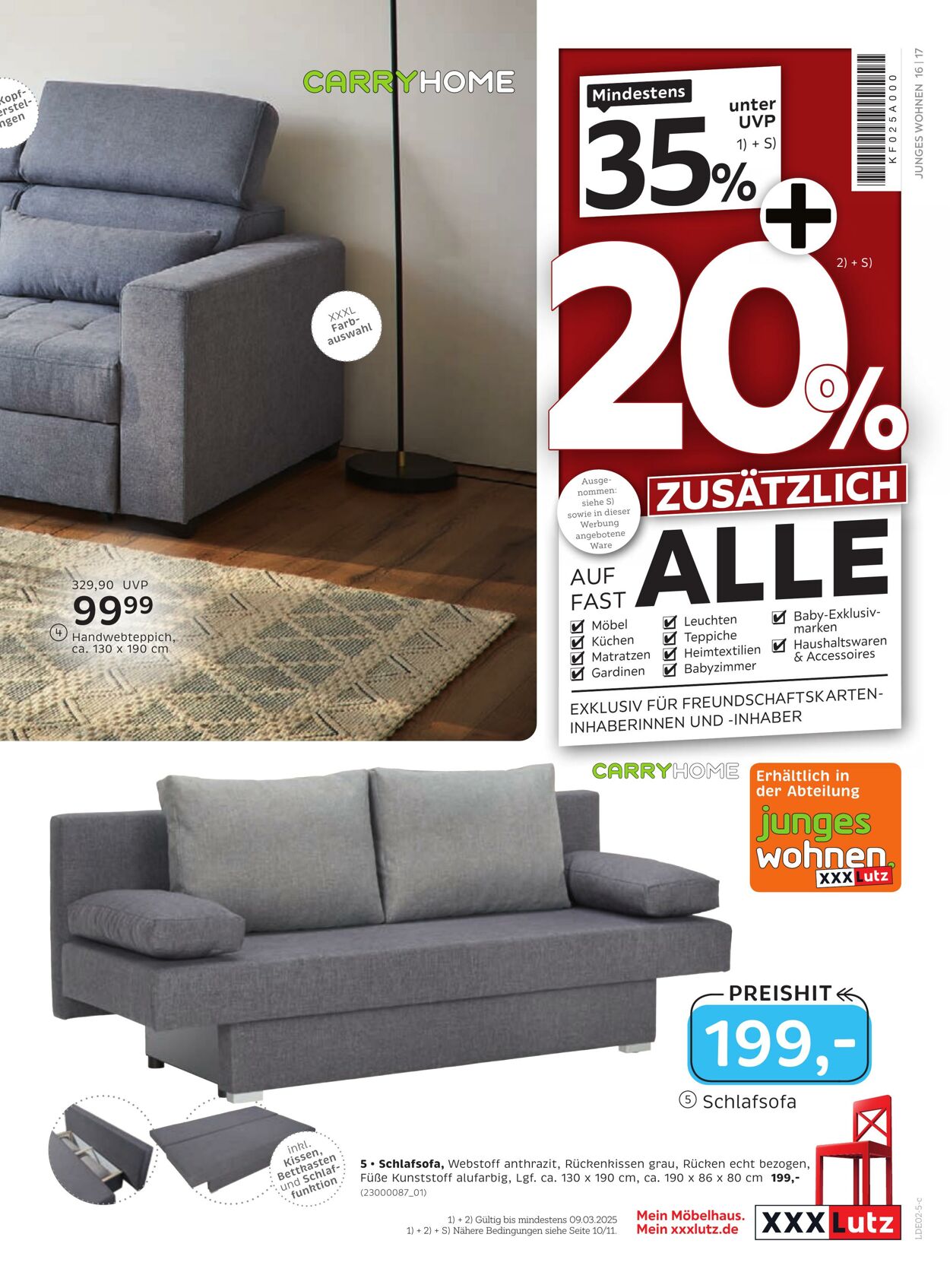 Prospekt XXXLutz 17.02.2025 - 17.03.2025