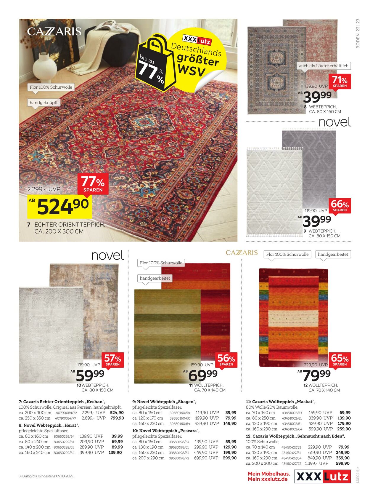 Prospekt XXXLutz 17.02.2025 - 17.03.2025